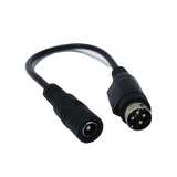 Adaptador Universal DC Hembra a Minidin 4 Pines Macho / Recomendado para DVR´s epcom / HIKVISION