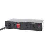 Acondicionador de Voltaje / Entrada 120 Vca / 2 salidas @ 120 Vca NEMA 5-15R / 1,800 W / 15 A / Supresión de Picos / Filtro de Ruido EMI/RFI