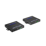KIT EXTENSOR HDMI 4K@60HZ sobre IP GIGABIT / IPCOLOR / 100m en Conexión Uno a Uno / Salida Loop / IR Bi-Direccional / RS232 / ARC / CERO LATENCIA / Soporta conexión Uno a Muchos/Switch en Cascada
