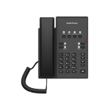 Teléfono IP para Hotelería, profesional con 8 teclas programables para servicio rápido, plantilla personalizable con PoE
