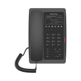 Teléfono IP WiFi para Hotelería, profesional con 6 teclas programables para servicio rápido (Hotline), plantilla personalizable con PoE