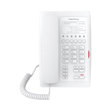 Teléfono IP WiFi para Hotelería, profesional con 6 teclas programables para servicio rápido (Hotline), plantilla personalizable con PoE