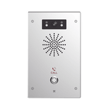 Video Intercomunicador IP, 2 líneas SIP, 2 relevadores con botón para llamada, Onvif, anti-vandálico, PoE, IP65 e IK10, PoE