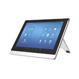 Monitor IP/SIP para interior con Android, Wi-Fi, pantalla táctil de 10.1", audio de 2 vías, PoE, 8 interfaces de entrada de alarma.