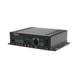 Gateway para Voceo IP/SIP, Entrada de audio (3.5mm), salida de amplificador integrado de hasta 30W, puerto USB (reproducción de MP3),