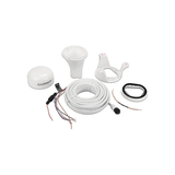 Antena GPS Marina GPS 24xd HVS / Conexión por medio de NMEA 0183 / 6 m Cable / Precisión < 50 cm CEP 50% / Rango de Temperatura -30 a 80 °C / Carcasa IPX7 Resistente al Agua / Distancia de Seguridad 150 mm / Alimentación 8-33 V