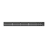 Switch Gigabit Administrable / 48 puertos 10/100/1000 Mbps + 6 Puertos SFP+ / Compatible con GWN Cloud.