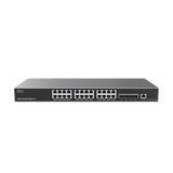 Switch Capa 3 Administrable / 24 puertos 10/100/1000 Mbps + 4 Puertos SFP+ de 10 Gigabits / Compatible con GWN Cloud.