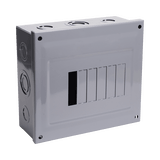 Centro de Carga para Sobreponer, 06 Polos, 60 A, 1 Fase 3 Hilos, 120/240 V AC, 60Hz