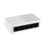 Switch No Administrable de 5 Puertos para Escritorio / Fast Ethernet 10 / 100 Mbps / Diseño Compacto y Estetico