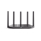 Router Inalámbrico / Wifi 6 / Hasta 3000 Mbps / MESH / Doble Banda AC (2.4 GHz y 5 GHz) / 4 Puertos 1000 Mbps / 5 Antenas Omnidireccional / Interior / Beamforming Optimizado / Administración Gratuita desde la Nube