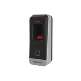 Lector esclavo MIFARE IP65 / Huella Digital / Lector de Tarjetas de Proximidad MiFare / RS-485 / Interior y Exterior / Requiere Panel de Control de Acceso DS-K2604,02,01