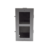 Base de 2 Espacios para EMPOTRAR Módulos de Videoporteros Hikvision