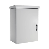 Gabinete Para Exterior OSP ComLine, Protección NEMA 4/12/4X/3/3R; IP66, 600 mm de Ancho, 500 mm de Profundidad, 18 UR, De Aluminio, Color Gris Claro
