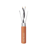Carrete de 305 Metros / Cable 2 x 18 AWG / Color Naranja / Blindado / Plenum / Trenzado para Aplicaciones de Transmisión de Datos a Alta Velocidad para Automatización, EIA-485, BACnet y otros Sistemas de Comunicación