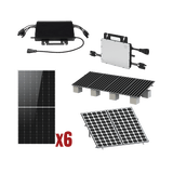 Kit Solar Interconexion / 3kW 220Vca / Microinversores HOYMILES / Montaje Incluido