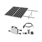 Kit Solar para Interconexión de 1.1 KW de Potencia Pico 220Vcc con Microinversor 1KW y 2 Módulos de 550 W (Incluye Montaje )