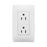 Contacto Dúplex de 127 V~60 Hz 15 A / Color Blanco.