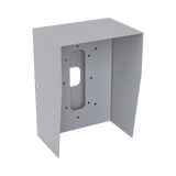 Cubierta Industrial para montaje de Porteros IP Fanvil y Grandstream, pintura electrostática color gris.