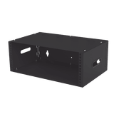 Gabinete para Montaje en Pared liviano, 4 Unidades de rack, Profundidad máxima de trabajo 250 mm, Se envía el Gabinete Armado.