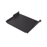 Charola para Soportar Equipos en Rack de 19 in, Profundidad de 34 cm, Color Negro, 1U