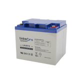 Batería 12 V / 40 Ah / UL / Tecnología AGM / Para uso en equipo electrónico, Alarmas de Intrusión / Incendio/ Control de acceso / Video Vigilancia / Terminales T2