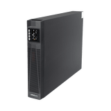 UPS de 3000VA/2700W / Topología On-Line Doble Conversión con Baterías Internas / Entrada y Salida de 120 Vca / Pantalla LCD Configurable / Formato Rack o Torre / 8 Salidas