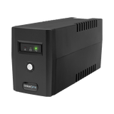 UPS 800VA/480 W Línea Interactiva 120Vca / 6 tomas 5-15R (4 Respaldadas) / Regulación de Voltaje / Protección RJ45