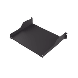 Charola para Soportar Equipos en Rack de 19 in, Profundidad de 34 cm, Color Negro, 2U