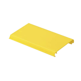 Tapa Con Bisagra a Presión Para Canaleta FiberRunner™ FR4X4YL2, de PVC Rígido, Color Amarillo, 2 m de Largo