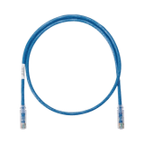 Cable de parcheo UTP Categoría 5e, con plug modular en cada extremo - 1 ft. - Azul