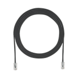 Cable de Parcheo UTP Cat6A, CM/LSZH, Diámetro Reducido (28AWG), Color Negro, 5ft