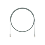 Cable de Parcheo UTP Cat6A, CM/LSZH, Diámetro Reducido (28AWG), Color Gris, 5ft