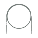 Cable de Parcheo UTP Cat6A, CM/LSZH, Diámetro Reducido (28AWG), Color Gris, 7ft