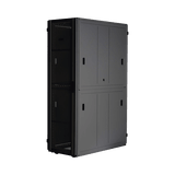 Gabinete FlexFusion™ XGL (Light) para Centros de Datos, 42 UR, 800 mm de Ancho, 1070 mm de Profundidad, Fabricado en Acero, Color Negro