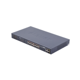Switch No Administrable PoE+ Extender, Aislamiento VLAN de 16 Puertos +, 2 Combo TP/SFP Gigabit y Pantalla