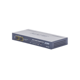 Switch Administrable de Escritorio 8 Puertos Giga + 2 Puertos SFP