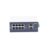 Switch Industrial Administrable Capa 2, 8 Puertos 10/100/1000T, 2 Puertos SFP 1G / 2.5 G BASE X