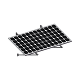 Montaje Para Módulos Solares En Muro Con Espesor De 35-40mm, Riel 1400mm