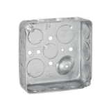 Caja Cuadrada 4 x 4"/ Profundidad 1- 1/2"/ Cuenta con 11 Entradas de 1/2" y 6 de 3/4"..