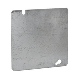 Tapa Cuadrada Ciega de Acero Galvanizado de 4 11/16".