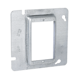 Sobretapa Cuadrada Galvanizada para Caja de 4 11-16" / Realce de 3/4".