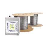 Kit de Cable Sensor Perimetral Para Cercas Ciclonicas IRONCLAD/ 305 METROS / 2 ZONAS; 152 METROS POR ZONA / Sin Falsas Alarmas por Viento / TODO Incluido