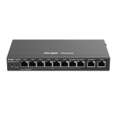 Router Balanceador con Función SD-WAN, PoE+ hasta 110w, 10 puertos gigabit (8 puertos PoE), soporta 4x WAN configurables, hasta 200 clientes con desempeño de 1,000 Mbps