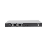 Switch PoE+ No Administrable con 18 Puertos Gigabit y 2 Uplinks Gigabit hasta 247 Watts