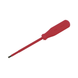 Destornillador rojo para 1000v plano de 1/4 x 5-7/8”