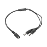 Cable con conector Jack hembra 3.5 mm con 2 salidas de Jack macho
