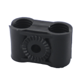 Paquete de 10 Sujetadores Plasticos Para Cable Coaxial de 1/2"