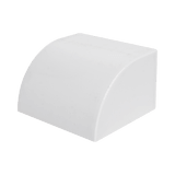 Tapa Final en Color Blanco de PVC Auto Extinguible, Para Canaleta TMK-4577 (5560-02001)