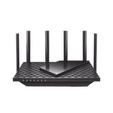 Router Triple Banda WiFi 6E / AX5400 MU-MIMO / 1 Puerto WAN 1 10/100/1000 Mbps / 4 Puertos LAN 10/100/1000 Mbps / 1 puerto USB 3.0 / 6 antenas de alta ganancia / OneMesh ™